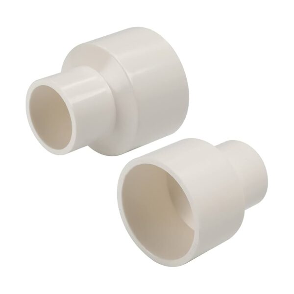 សុងរួមធំតូច PVC-U ពណ៍ស - Image 2