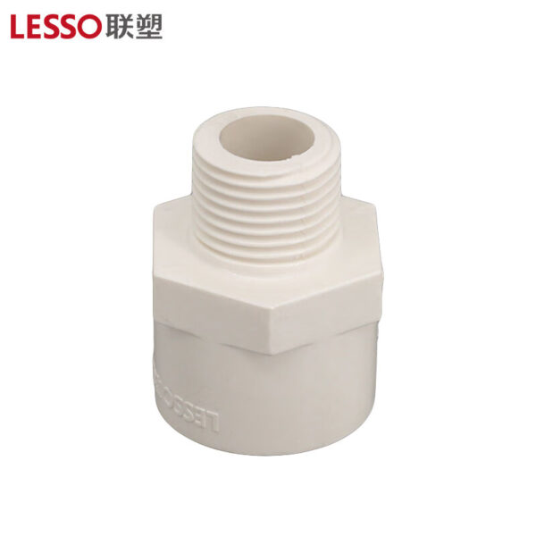 សុងធ្មេញក្រៅរួមធំតូច PVC-U ពណ៍ស - Image 2